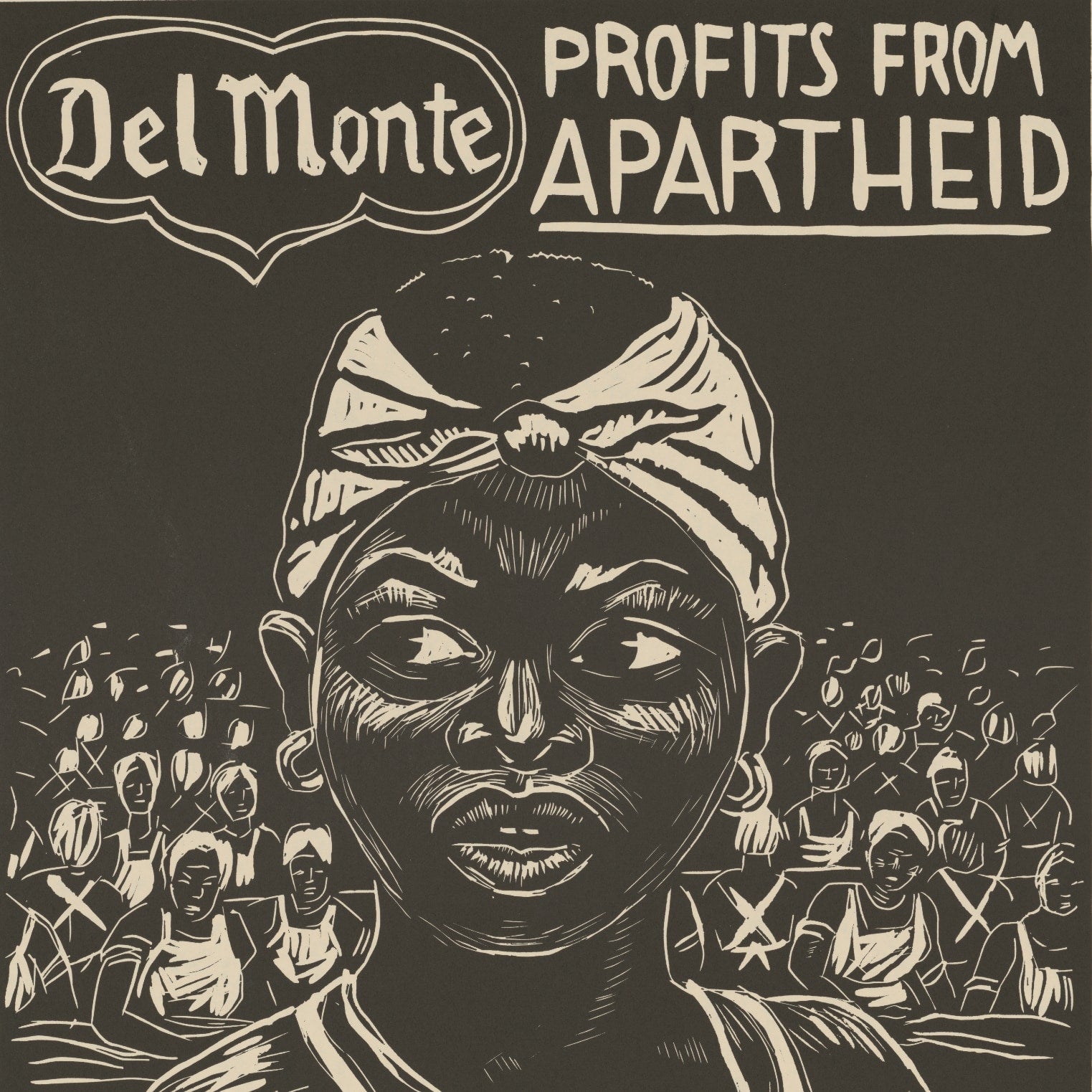 Apartheid Protest Linocut Clothing 